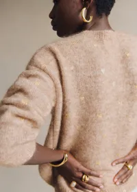 Pull Cinta - Taupe Coeur Doré — view 3