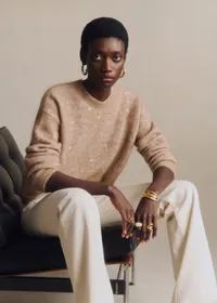 Pull Cinta - Taupe Coeur Doré — view 4