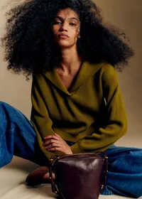Pull Claudio - Vert Olive — view 2