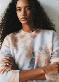 Pull Dhalia - Imprimé Doria — view 3