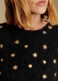 Pull Ferdinand - Noir Soleil Doré — view 2