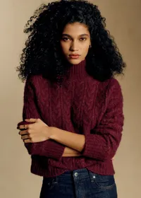 Pull Hugo - Bordeaux — view 3