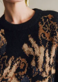 Pull Irina - Multico Noir — view 2