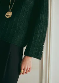 Pull Joyce - Vert Foncé — view 2