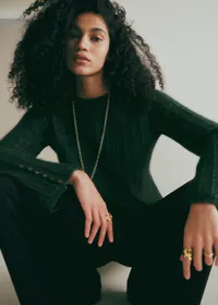 Pull Joyce - Vert Foncé — view 3