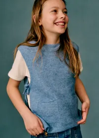 Pull Léandre - Bleu Moyen — view 3