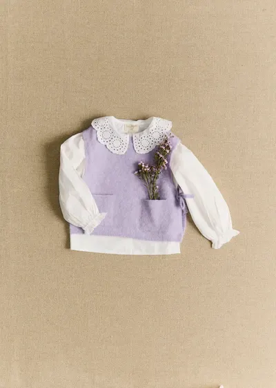 Pull Léandre - Mauve