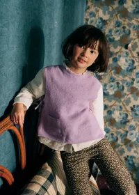 Pull Léandre - Mauve — view 3