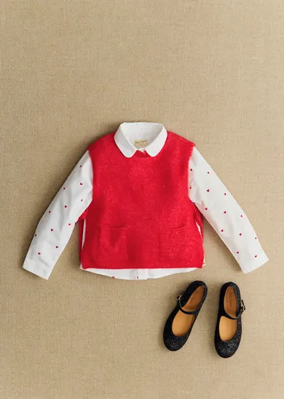 Pull Léandre - Rouge