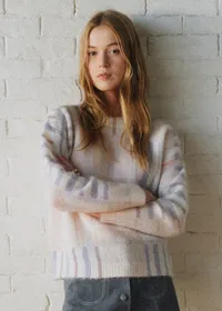Pull Line - Sézane X Sea NY - Imprimé Nude Patchwork — view 2