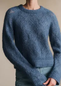 Pull Louna - Bleu Jean — view 3