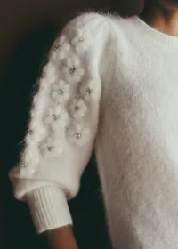 Pull Luke - Ecru Strass — view 4