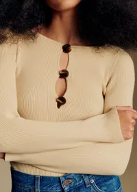 Pull Megane - Crème — view 3