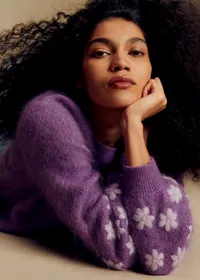 Pull Mélanie - Amethyste / Lilas — view 2