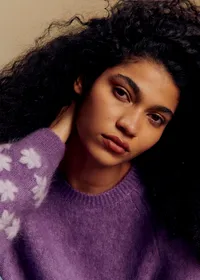 Pull Mélanie - Amethyste / Lilas — view 3