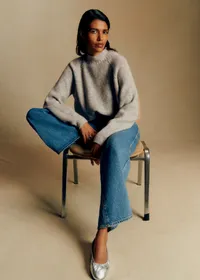 Pull Otis - Gris Chiné Clair — view 4