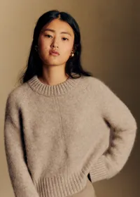 Pull Sama - Beige Chiné Clair — view 2