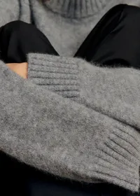 Pull Sama - Gris Moyen — view 4