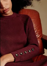 Pull Sami - Bordeaux — view 2