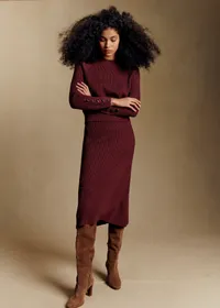 Pull Sami - Bordeaux — view 3