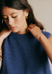 Pull Samuel - Bleu Nuit - Création Rose — view 2