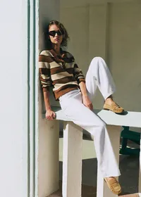 Pull Selene - Crème / Havane — view 2