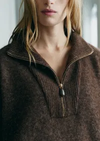 Pull Tobias - Chocolat Foncé — view 2