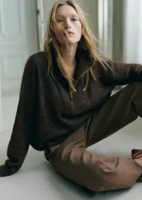 Pull Tobias - Chocolat Foncé — view 3