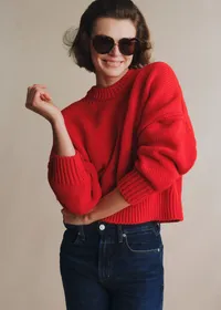 Pull Virgil - Rouge — view 4
