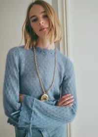 Pull Wanda - Bleu Vintage — view 4