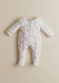 Pyjama Cassiopée - Imprimé Bouquet Doux Rose — view 2