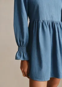 Robe Abelinda - Bleu Moyen — view 2