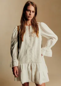 Robe Abigail - Ecru — view 3