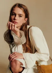Robe Abigail - Ecru — view 4
