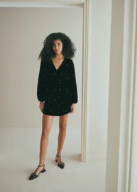 Robe Adelina - Cuivre fond noir — view 4