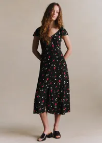 Robe Alessia - Imprimé Coquelicot — view 2
