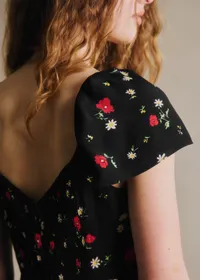 Robe Alessia - Imprimé Coquelicot — view 3