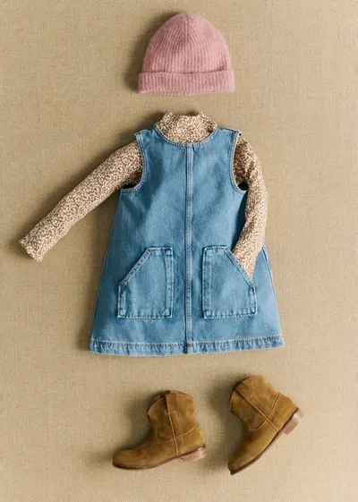 Robe Alexia - Denim bleu clair