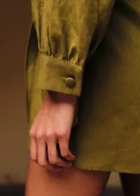 Robe ALICE - Olive Doré — view 3