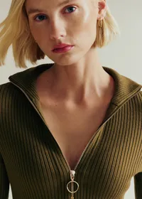 Robe Alina - Kaki — view 2