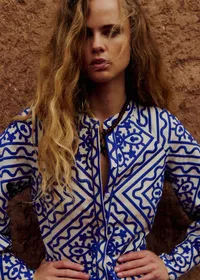 Robe Alizia - Bleu — view 3