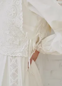Robe Beryla - Sézane x SEA NY - Ecru — view 3