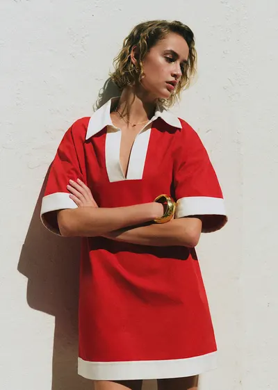 Robe Brittia - Rouge