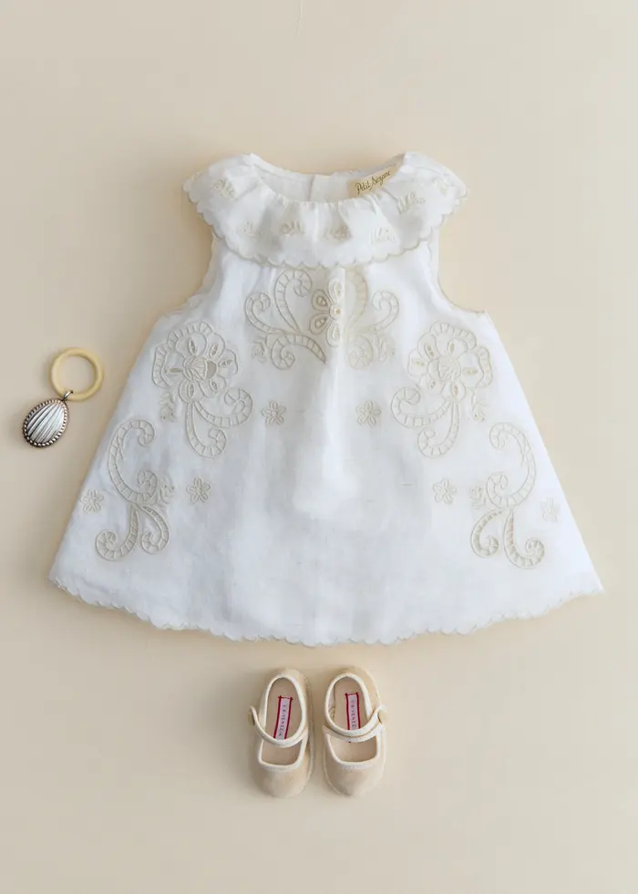 Robe Carmen - Ecru