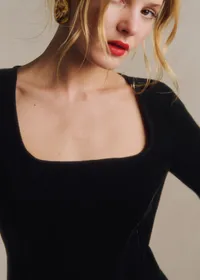 Robe Elena - Noir — view 3
