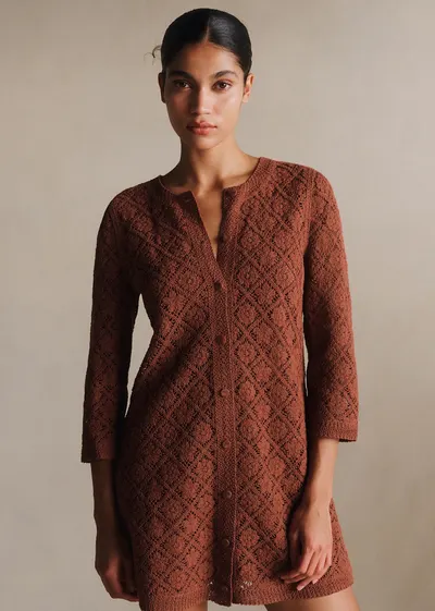 Robe ELISINA - Marron