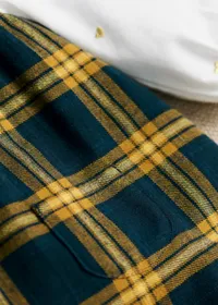 Robe Gigi - Carreaux Bleu Nuit — view 3