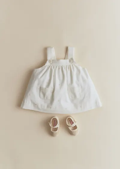 Robe Gigi - Crème / Coeur doux