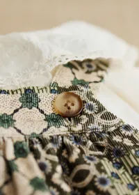 Robe Gigi - Petit Sézane x Antoinette Poisson - Imprimé Patchwork Dominote — view 4