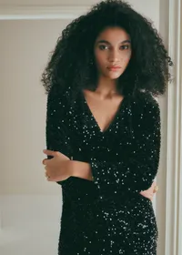 Robe Hariette - Noir — view 2